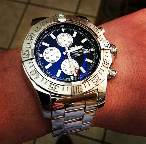 breitling super avenger wrist size site forums.watchuseek.com